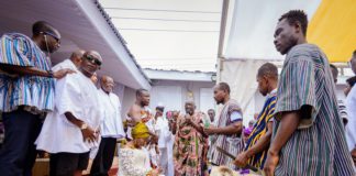 Marigold Akufo-Addo installed as Abrewatia in Akropong-Akuapem