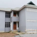 The completed residential building for teachers of Aburi Girls SHS
