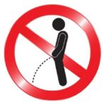 Do not urinate here