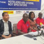 Dr. Edward Ackah Nyamike, addressing the press conference