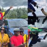 The journey of 13 ambitious Ghanaians— twelve men and one woman— started on July 23 and ended on Sunday, August 6 in London | credit: @wanderlustghana/ Twitter