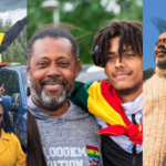 InkIt CEO Franklin Peters and his son, Quincy, successfully complete a remarkable 10,000 km journey from Accra to London. The incredible photo was documented by ? Jean Landre from the UK (middle photo) and Wanderlust Ghana.