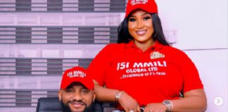 Yul Edochie and his second wife, Judy Austin