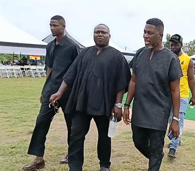 Alan Kyerematen, other big wigs mourn with Kwame A Plus at father’s funeral
