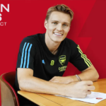 Martin Odegaard signs new five-year Arsenal deal