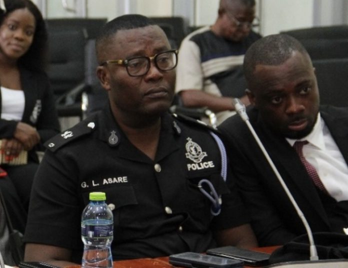 General of Police, Superintendent George Asare,