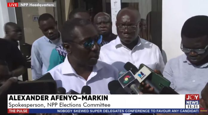 Balloting for NPP flagbearer aspirants