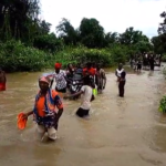Flood takes over Zongo-Macheri after heavy downpour