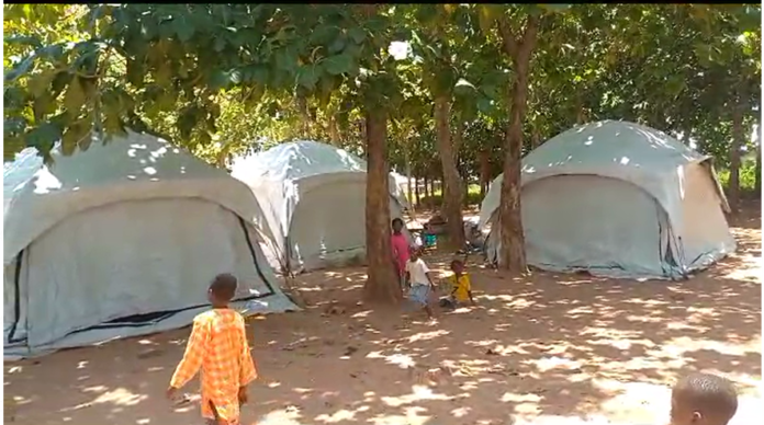 Shelter for Buipe flood victims
