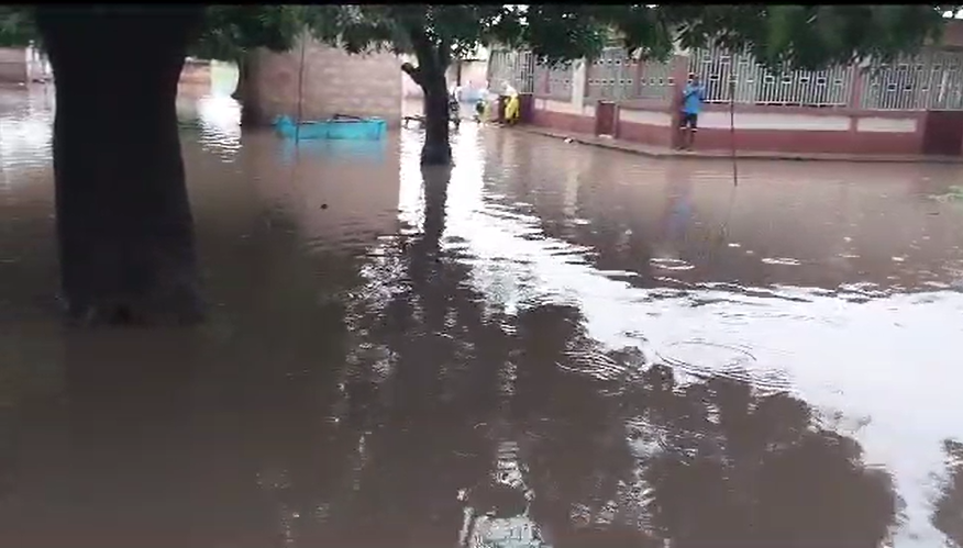 Over 100 people rendered homeless after heavy rainstorm in Yeji