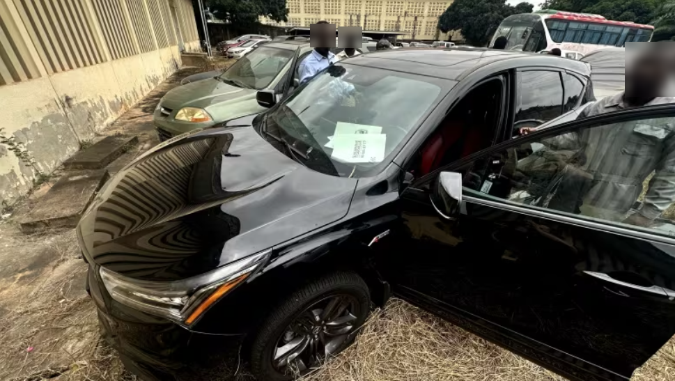 Car stolen from a driveway in Canada found in Ghana