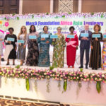 Merck Foundation Chairman and Chief Executive Officer (CEO) with African First Ladies inaugurate their 10th Africa Asia Luminary 2023 in India