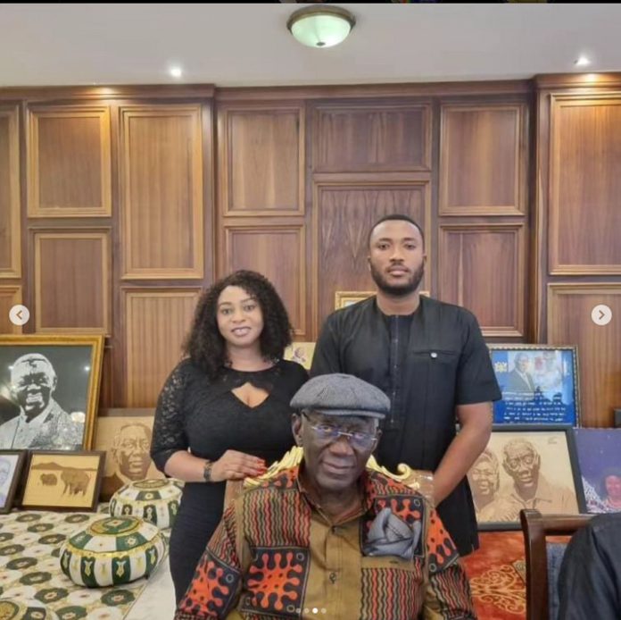 Adwoa Safo and Kufuor Photot Credit: Adwoa Safo Instagram