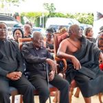 Afriyie Akoto mourns with former President Kufuor