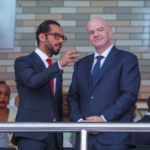 Gianni Infantino attends opening match of the African Football League in Tanzania