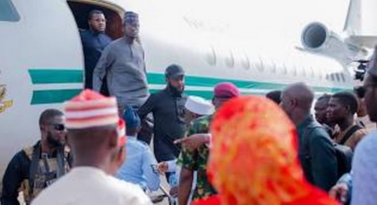 Reactions as Tinubu’s son flies presidential jet to watch polo event