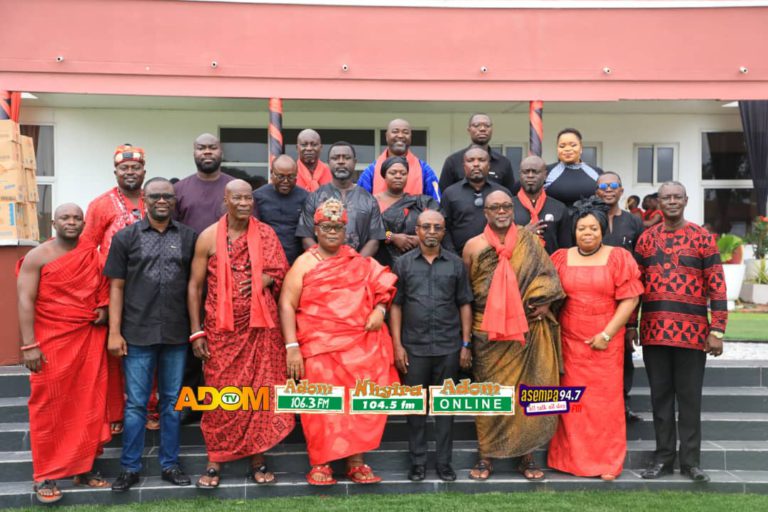 Multimedia Group commiserates with Ga Traditional Council