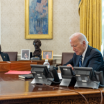 President Biden, with Vice President Harris, calls Prime Minister Netanyahu.