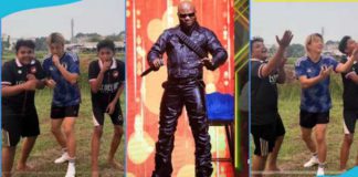 King Promise and Indonesian men Photo Source: taiyojr.10