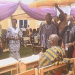 Kwawu East Educational Directorate takes delivery of 204 desks from Nkwatiahene