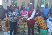 Gaming Commission aids Akosombo flood victims with items worth GH₵40,000