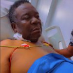 First video of Mr Ibu in hospital after amputation breaks hearts