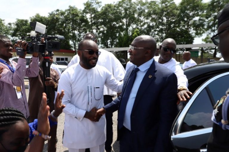 Bawumia’s first day at work after winning NPP presidential primary