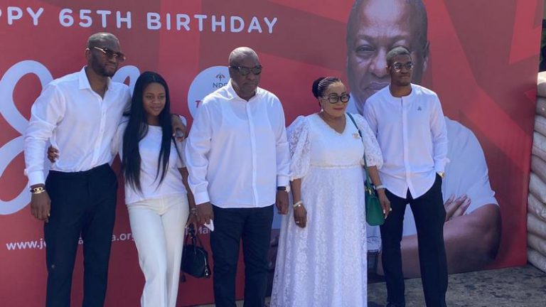 How John Mahama marked his 65th birthday