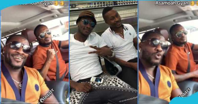 Asamoah Gyan And His Brother Baffour Gyan Photo Source: ew3blogger