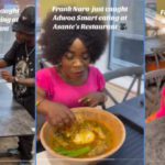 Adwoa Smart and Frank Naro Photo Source: asantes_restaurant