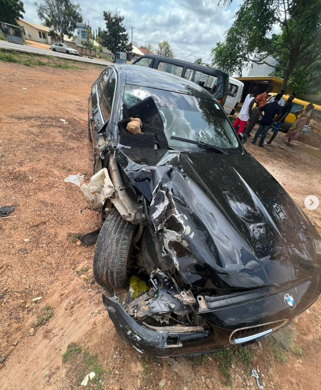 Lilwin shares ghastly scenes from near fatal accident