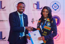 Joana Gyan, Amenfi Central Parliamentary Candidate, Graduates from Doyen Institute