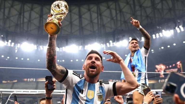 Lionel Messi: Six of Argentina captain’s shirts from 2022 World Cup sell for combined £6.1m