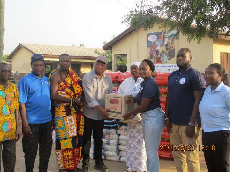 Ports and Harbour brings joy to flood victims in North Tongu