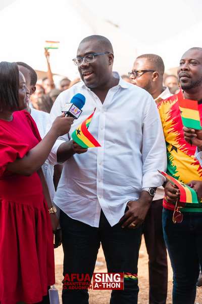 Photos: Bawumia, Sammi Awuku, other NPP bigwigs storm Akwaaba Village to support Afua Asantewaa