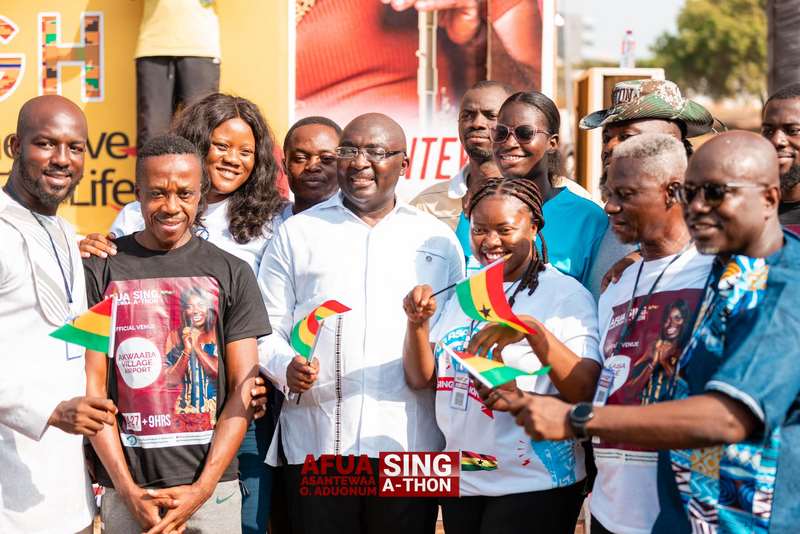 Photos: Bawumia, Sammi Awuku, other NPP bigwigs storm Akwaaba Village to support Afua Asantewaa