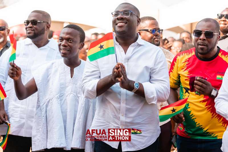 Photos: Bawumia, Sammi Awuku, other NPP bigwigs storm Akwaaba Village to support Afua Asantewaa