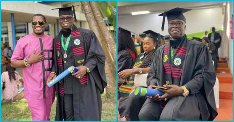 SP Kofi Sarpong has bagged a Master's degree from GIMPA Photo source: @ghkwaku