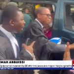 Watch how Francis Sosu clashed with Immigration officers as New Force spokesperson is re-arrested