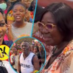 Chief of Staff, Obaapa Christy, and others stormed Akwaaba Village on day 4 of sing-a-thon in GH. Photo credit: ghkwaku.
