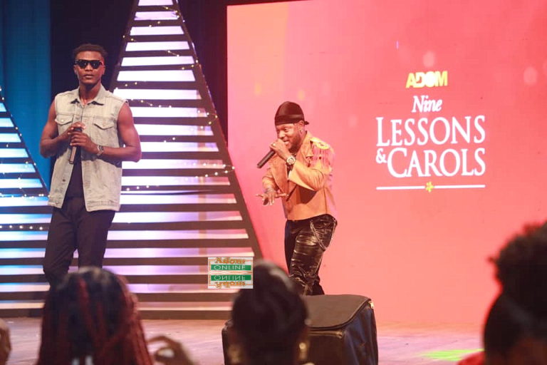 Keche takes Adom Nine Lessons and Carols 2023 by storm with power packed performance
