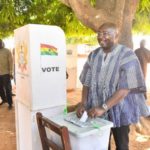 District Asembly Elections: VP Bawumia casts ballot in Walewale