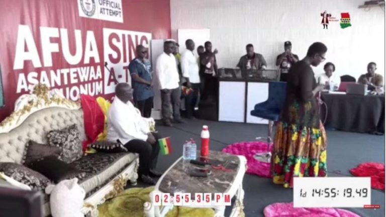 Bawumia backs Afua Asantewaa; makes surprise appearance at Sing-A-Thon venue