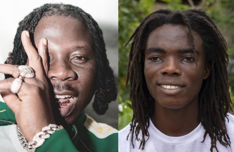 Stonebwoy surprises Achimota Rastafarian student, Tyrone Marhguy