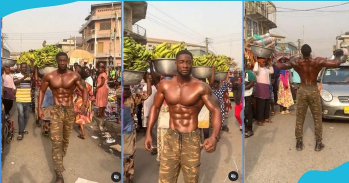 Shirtless Muscular Ghanaian Man Photo Source: codemicky