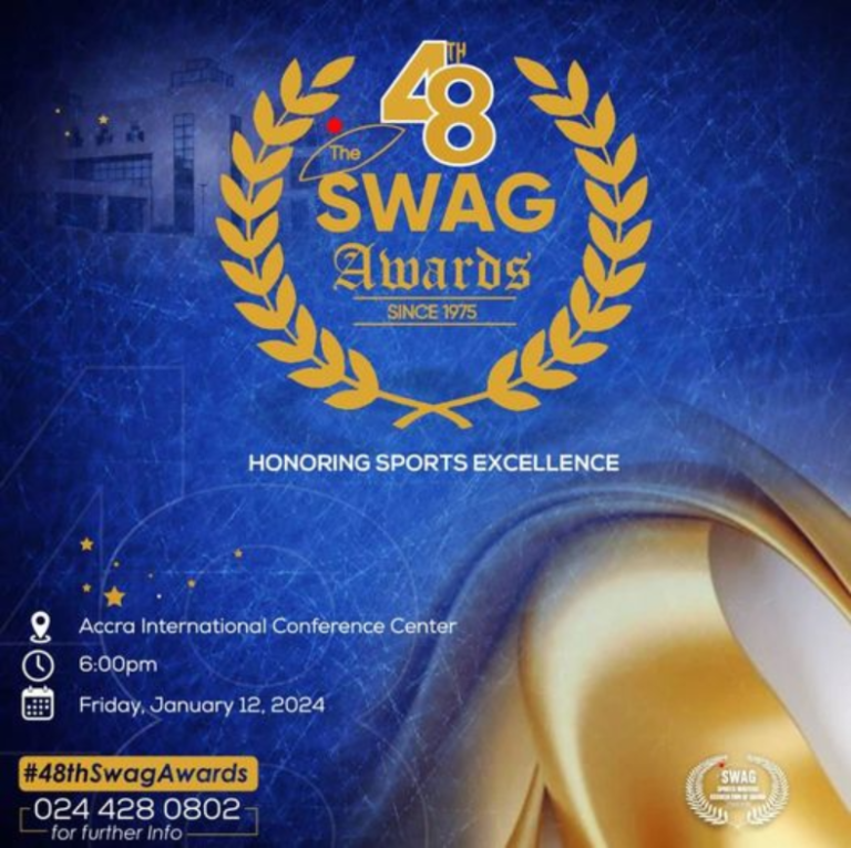 48th SWAG Awards scheduled for AICC on January 12