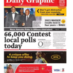 Newspaper headlines: Tuesday 19th December 2023