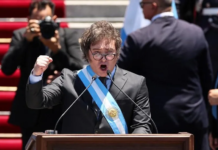 Argentina's new far-right president has vowed to deliver economic "shock treatment" in his first speech after formally taking office. | REUTERS