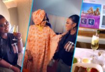 Jackie Appiah flies to Abidjan to meet fan who welcomed a child after 15 years Jackie Appiah flies to Abidjan to meet a fan. Image Credit: @jackieappiah