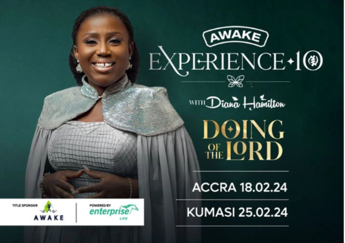 Diana Hamilton launches 10th Awake Experience - Adomonline.com